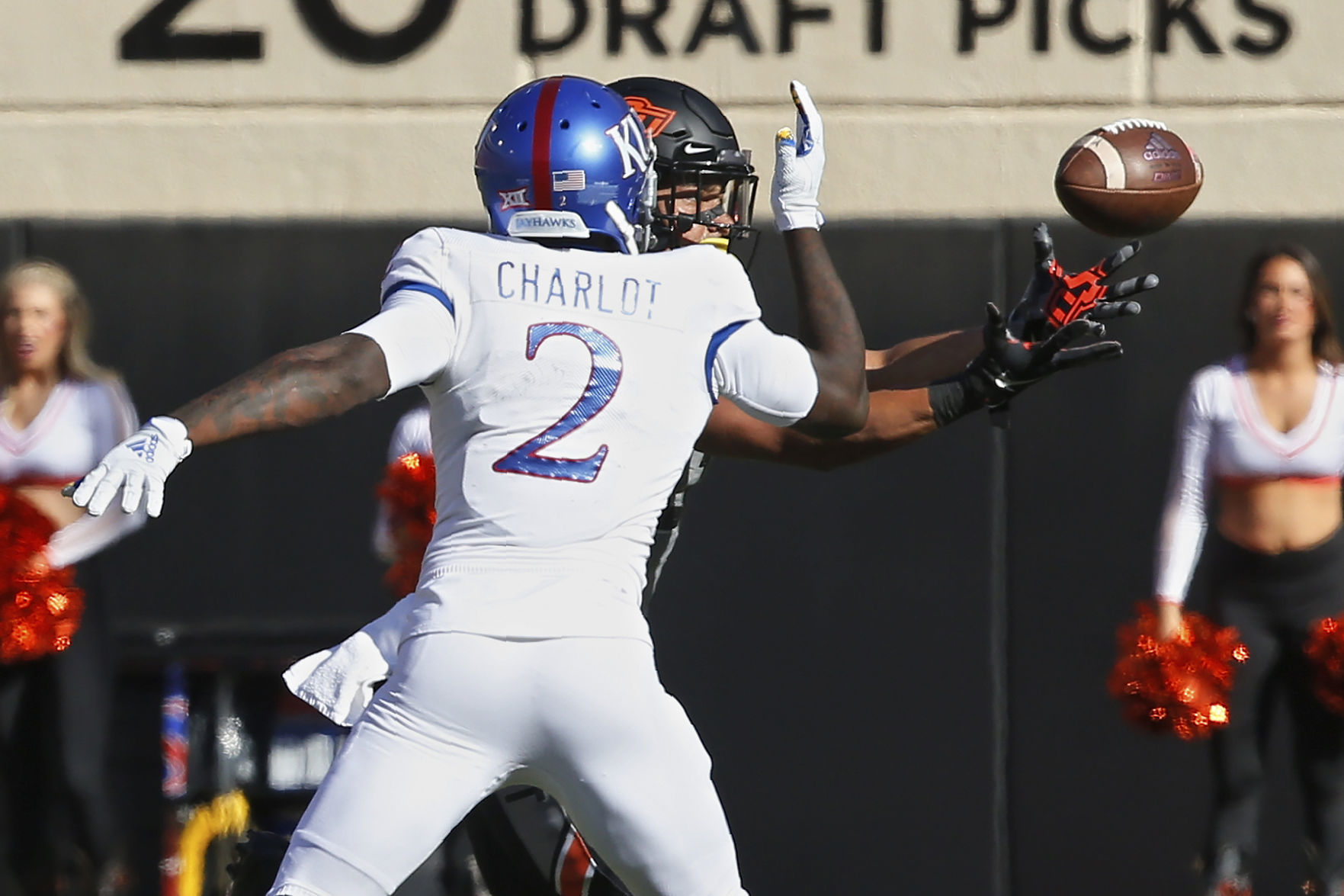 OSU Safety Kolby Harvell-Peel gets two interceptions for the second consecutive game